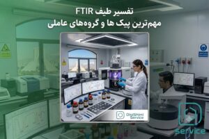 تفسیر طیف FTIR و طیف عاملی