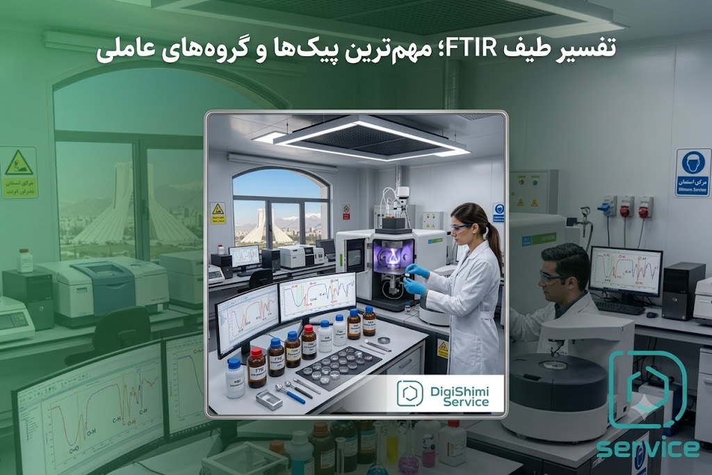 تفسیر طیف FTIR