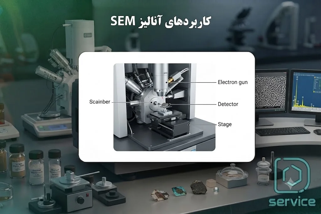 کاربرد آنالیز SEM